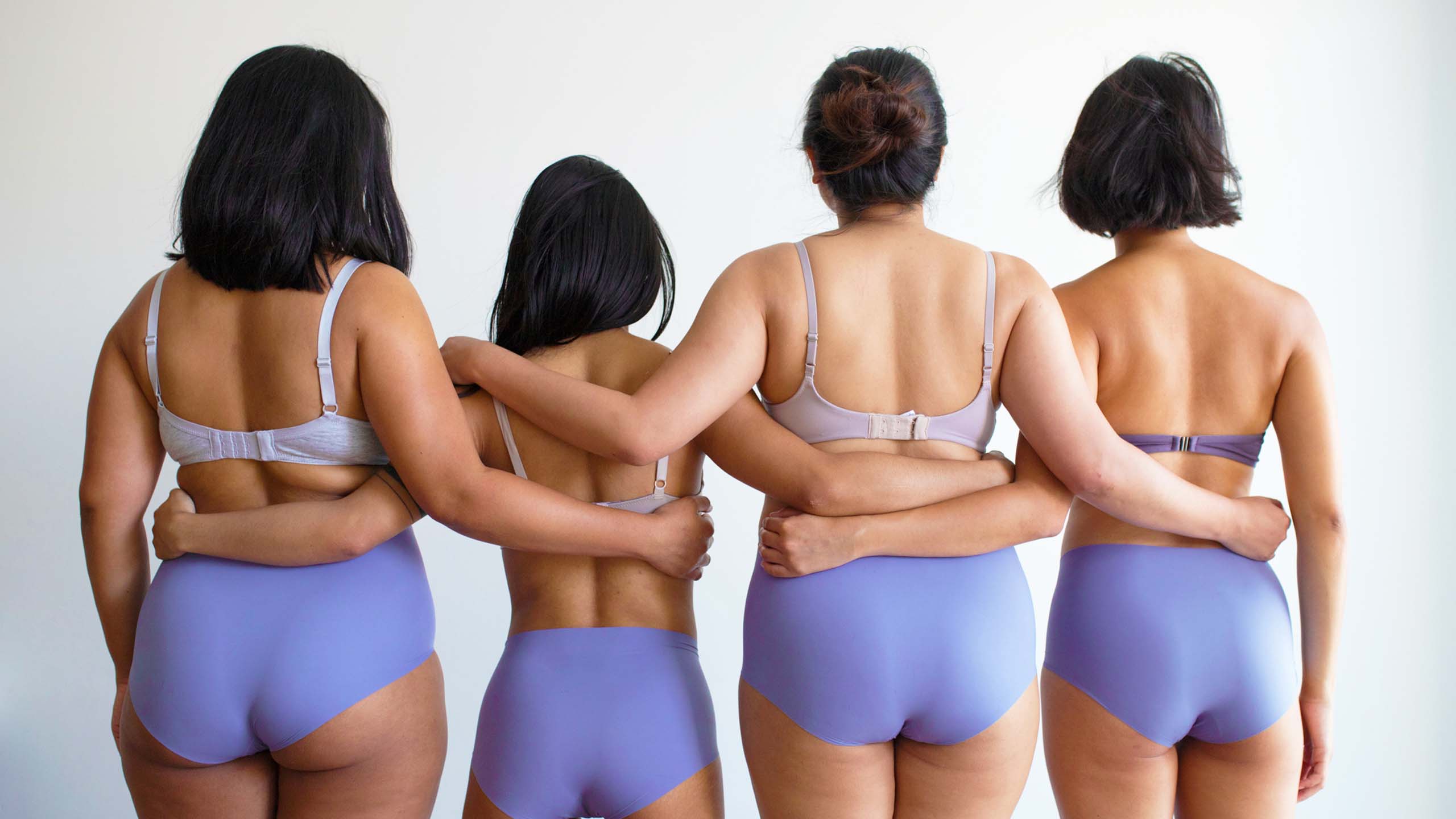 Lifestyle photo of diverse women for femtech brand Nala