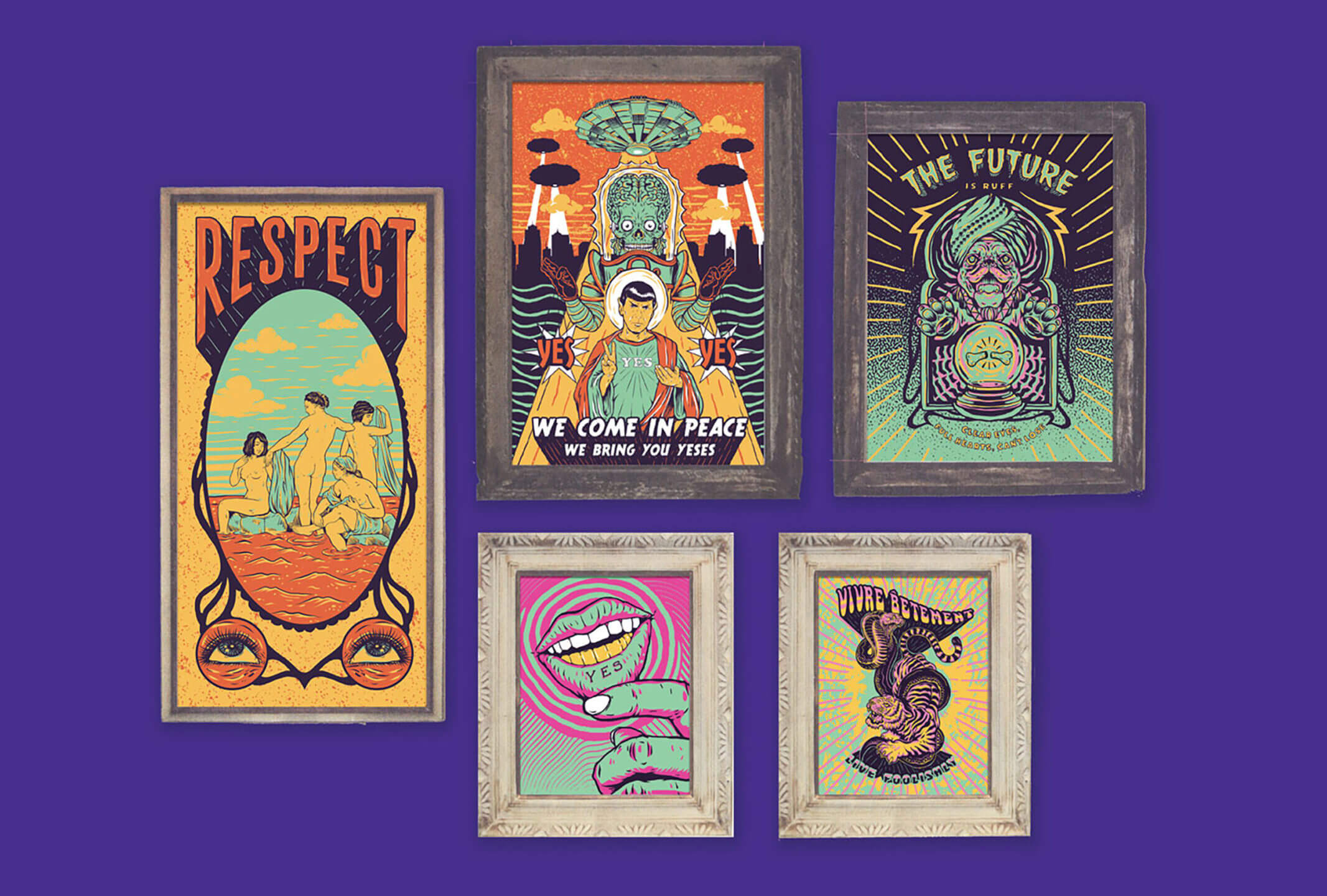 Poster Designs for Yes Please's Wall
