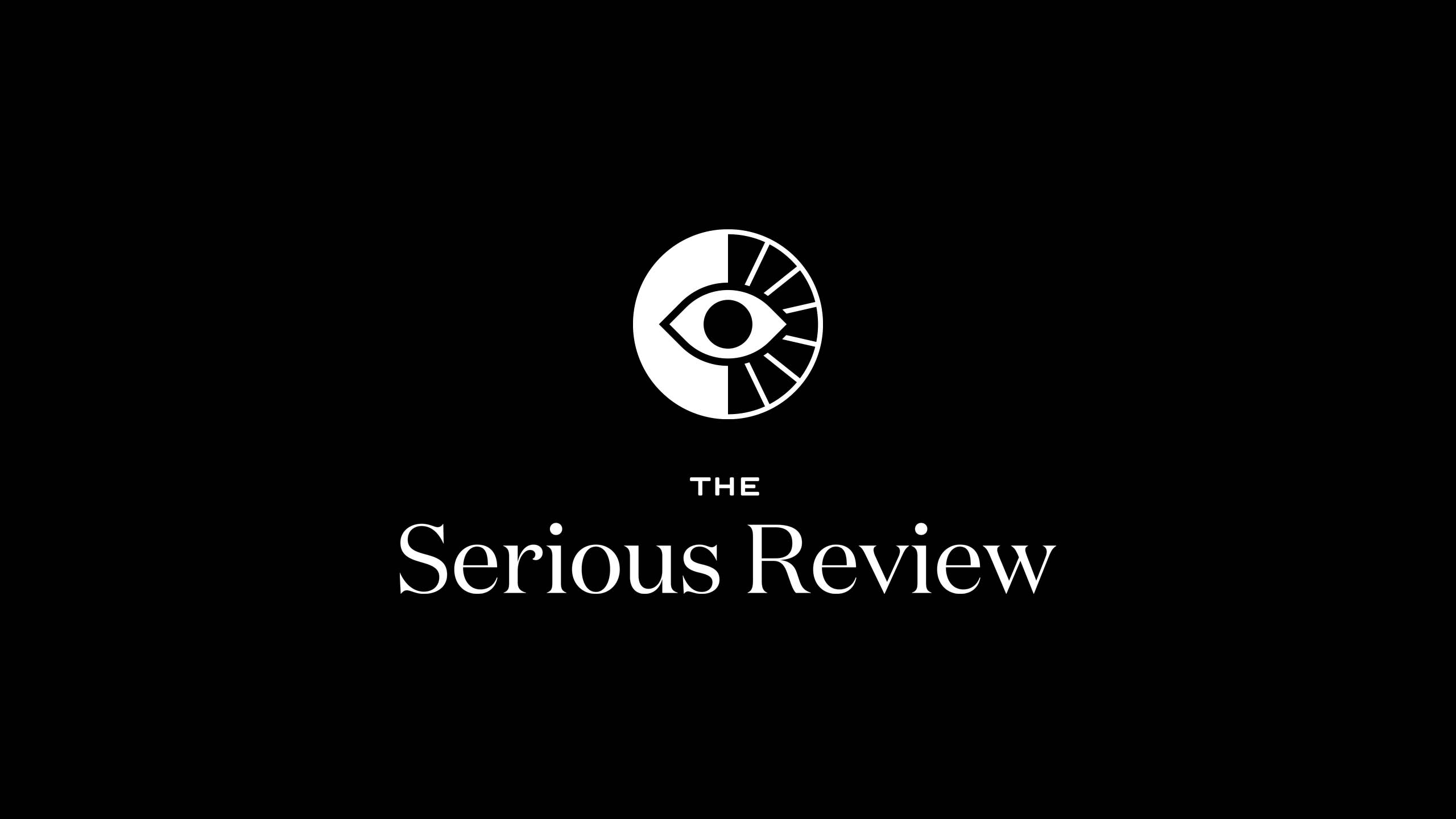 The logo for branding and design magazine The Serious Review
