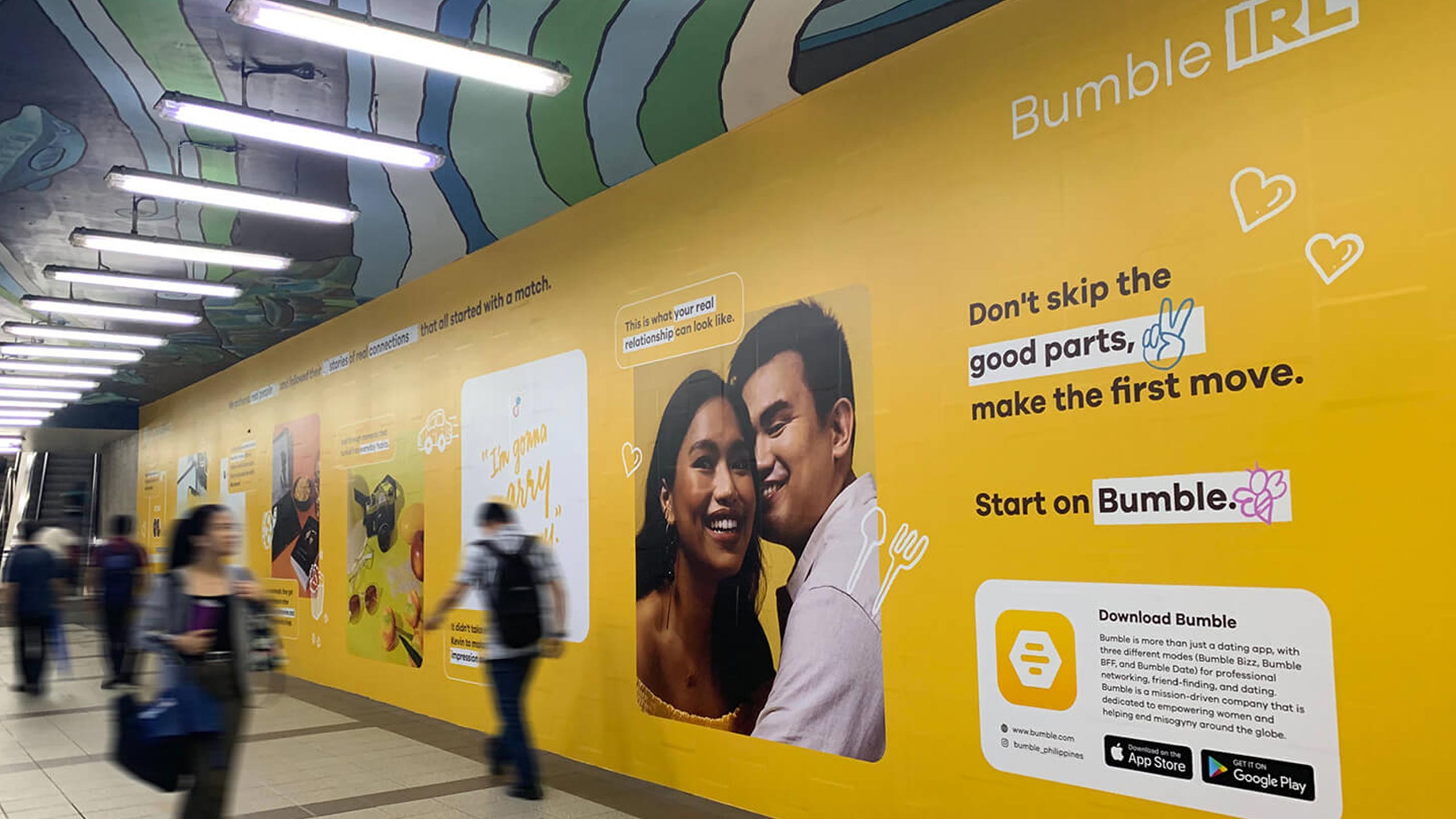 Bumble IRL Campaign