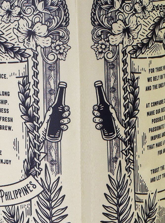 Beer Cheers Toasting Illustration Detail