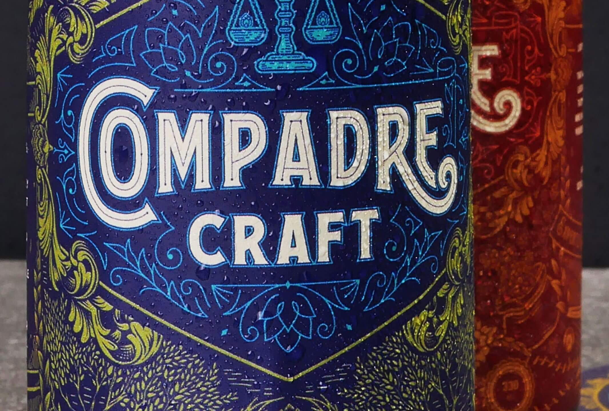 Compadre Beer Flavors in Red and Blue