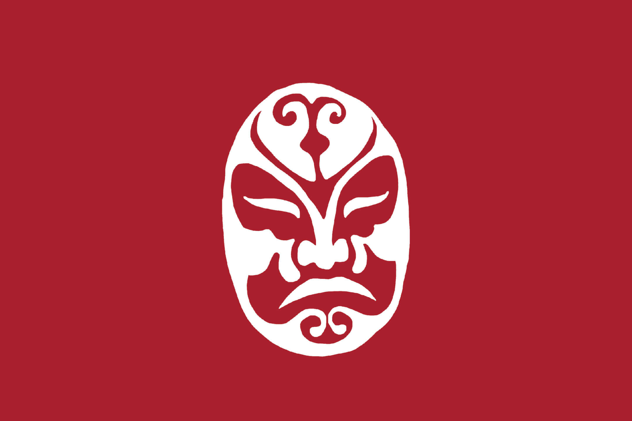 La Chinesca's luchador mask-inspired logo icon