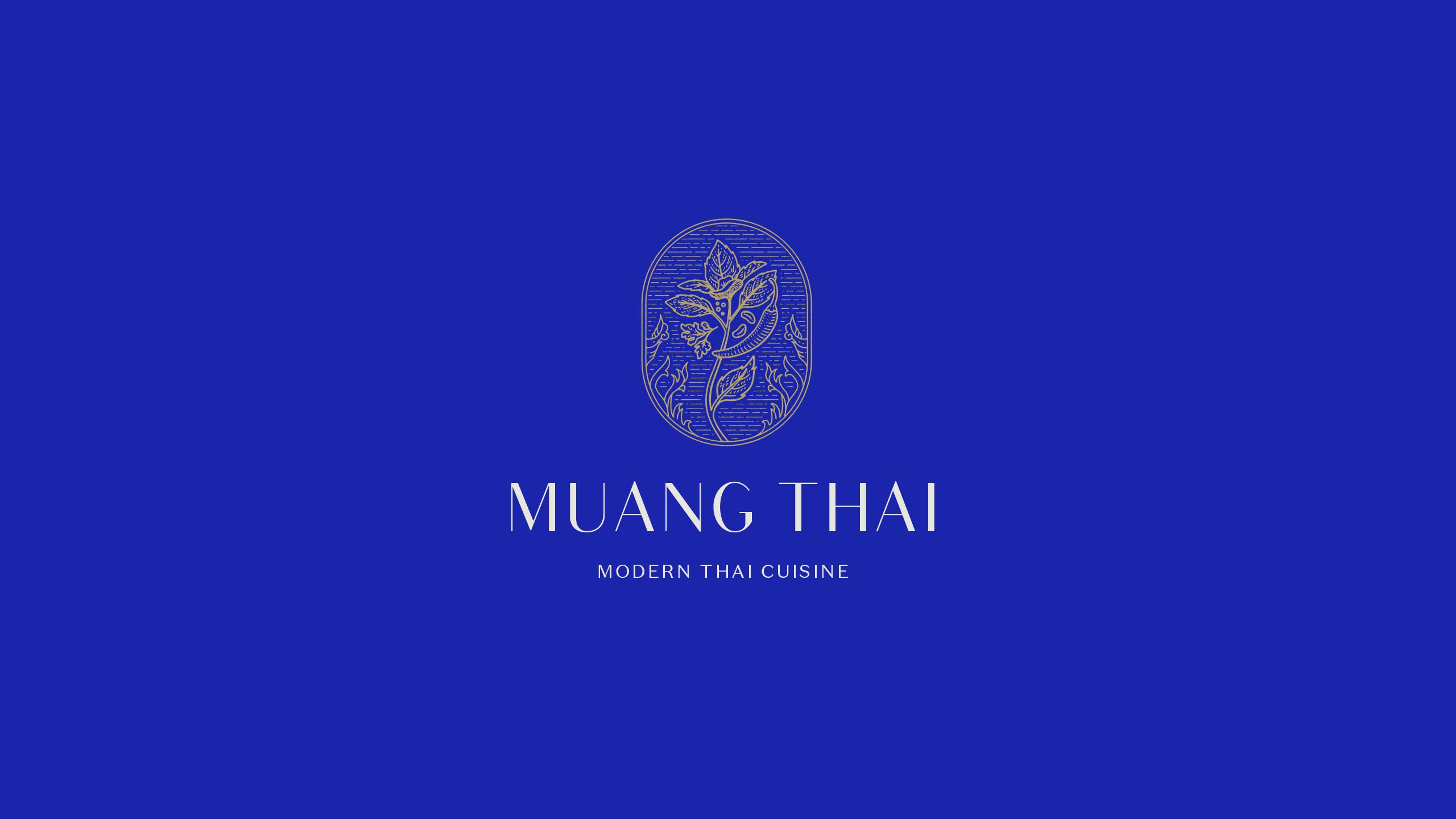 Spice-inspired logo for Thai restaurant Muang Thai